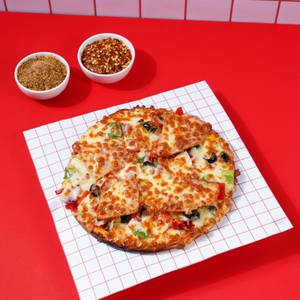 Smoked Chicken Salami Pizza
