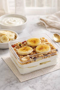 Greek Yogurt & Banana Parfait