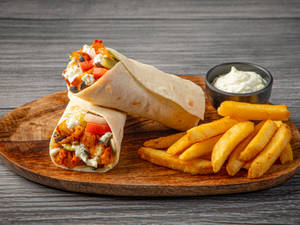 Greek Potato Wrap