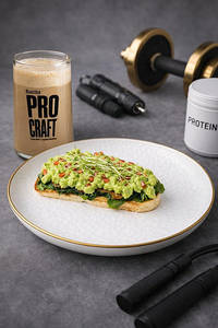 High Protein Avocado Toast