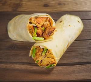 Masala Chaap Kathi Roll