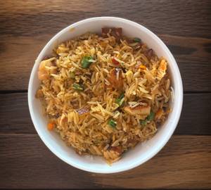 Schezwan fried rice chicken