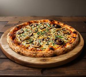 Mushroom Pizza 9 Inch