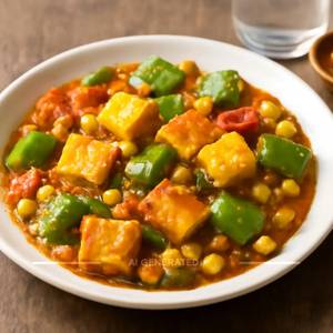 Paneer Corn Capsicum