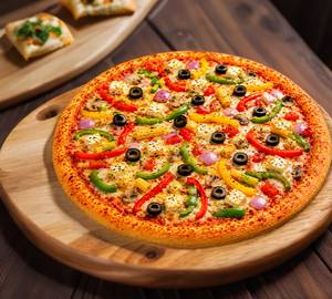 Veg loaded pizza
