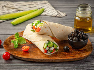 Creamy Labneh Wrap