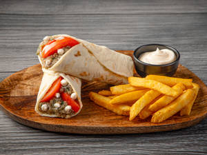 Mighty Kafta Wrap (Lamb)