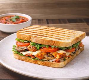 Mushroom Corn Sandwich