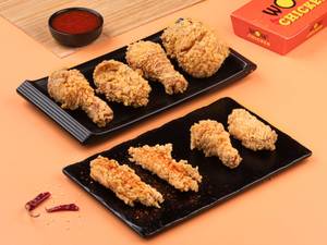 4pcs Classic Fried Chicken+2pcs Peri Peri Strips +2pcs Fried Wings