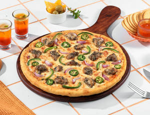 Chicken Mexicano CHEESE BLAST PIZZA [BIG 10"]
