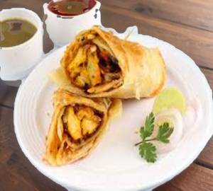 Chicken Seekh Kabab Kathi Roll