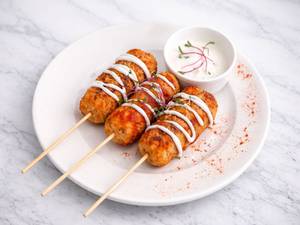 Panko Crusted Paneer Skewers