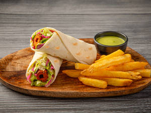 Lamb Seekh Kebab Wrap