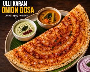Ullikaram Onion Dosa