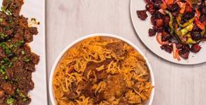 1 beef biriyani+ 5 paratta