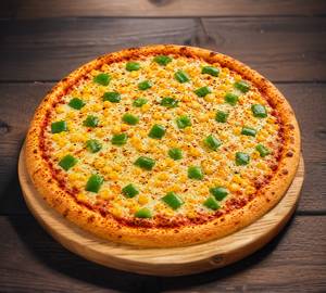 Corn & capsicum pizza