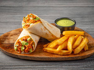 Butter Chicken Wrap