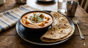Paneer Butter Masala + Tandoori Roti (2pc)