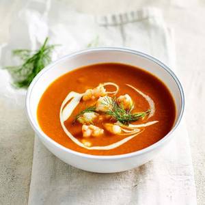 Cream Of Prawns Soup