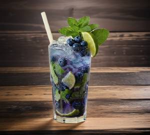 Blue Berry Mojito