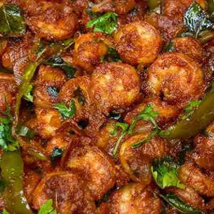 Andhra Prawns Fry