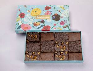 Assorted Brownies Gift Box - 12 Pieces