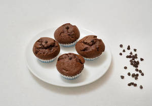 Chocolate Muffins [1 Set, 6 Pieces]