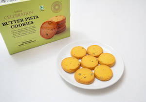 Butter Pista Cookies