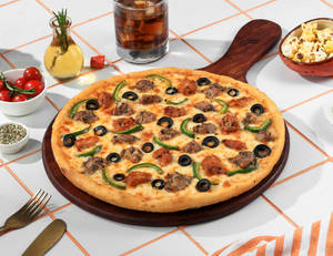 Double Trouble Chicken CHEESE BLAST PIZZA [BIG ...