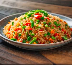 Veg Garlic Fried Rice