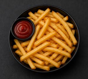 Salted french fries