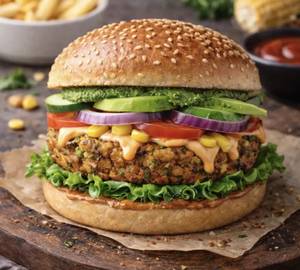 Maha Veggie Burger