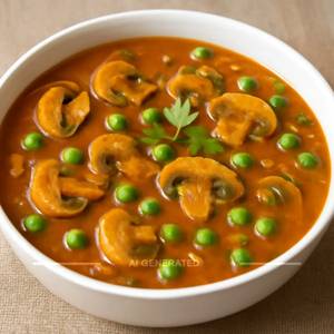 Mushroom Mutter Masala