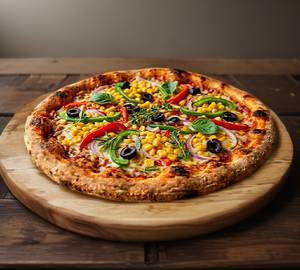 Baby Corn Pizza 9 Inch