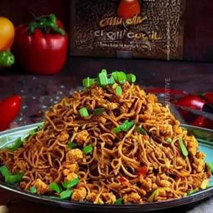 Egg Chilli Garlic Noodles