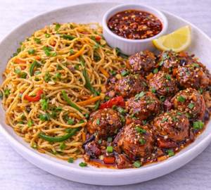 Noodle & Manchurian [4]