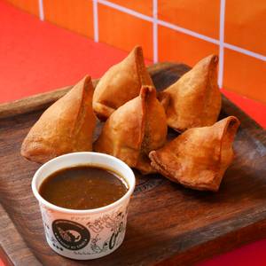 Mini Chatpate Samosa