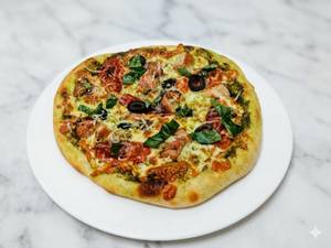 Pesto Chicken Pizza