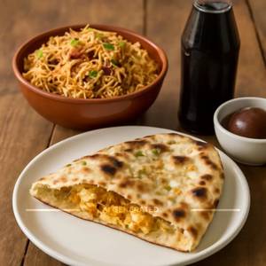 Paneer Stuffed Naan