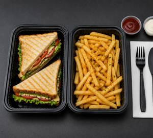 Sandwich + fries combo
