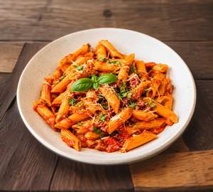 Red sauce pasta