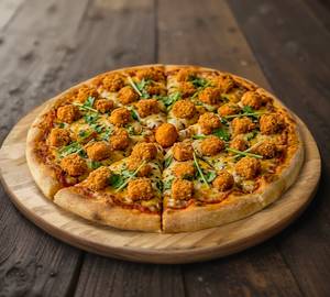 Chicken Pop Corn Pizza 9 inch