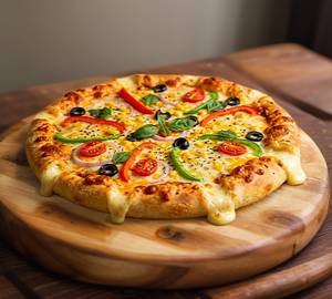 Veg Cheese Burst Pizza 9 Inch