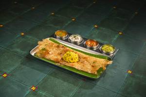 Onion Rava Masala Dosa