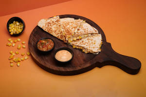 Cheesy Corn Quasadilla