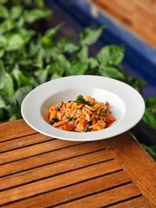 Linguine With Prawns