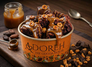 Caramel Crunch Brownie Tub