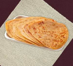 2 Plain paratha with Pickle
