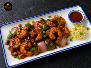 Prawn Chilli (dry)