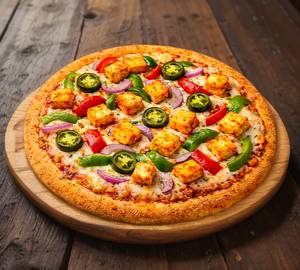 Peppy paneer pizza
